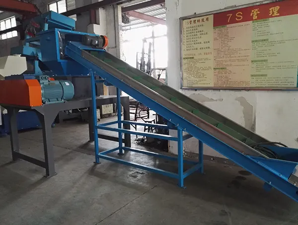 waste disposal line